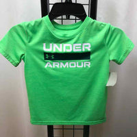 Under Armour Green Logo Child Size 6 Boy's Shirt