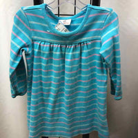 Hanna Andersson Baby Blue Stripe Child Size 2/3 Girl's Dress