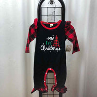 Black Christmas Child Size 6-12 m Girl's Outfit