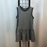 DKNY Gray Metallic Child Size 6 Girl's Dress