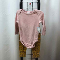 Hanna Andersson Pink Solid Child Size 6-12 m Girl's Outfit