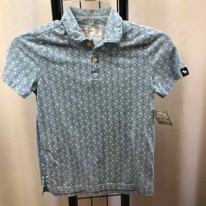 Abercrombie Baby Blue Patterned Child Size 7/8 Boy's Shirt