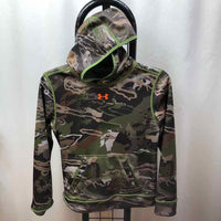 Under Armour Green Camoflage Child Size 8/10 Boy's Sweatshirt
