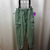 Exarus Green Solid Child Size 12 Girl's Pants