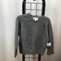 Petit Sezant Gray Solid Child Size 4 Boy's Sweater