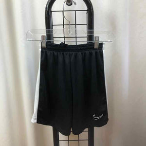 Nike Black Solid Child Size 8 Boy's Shorts