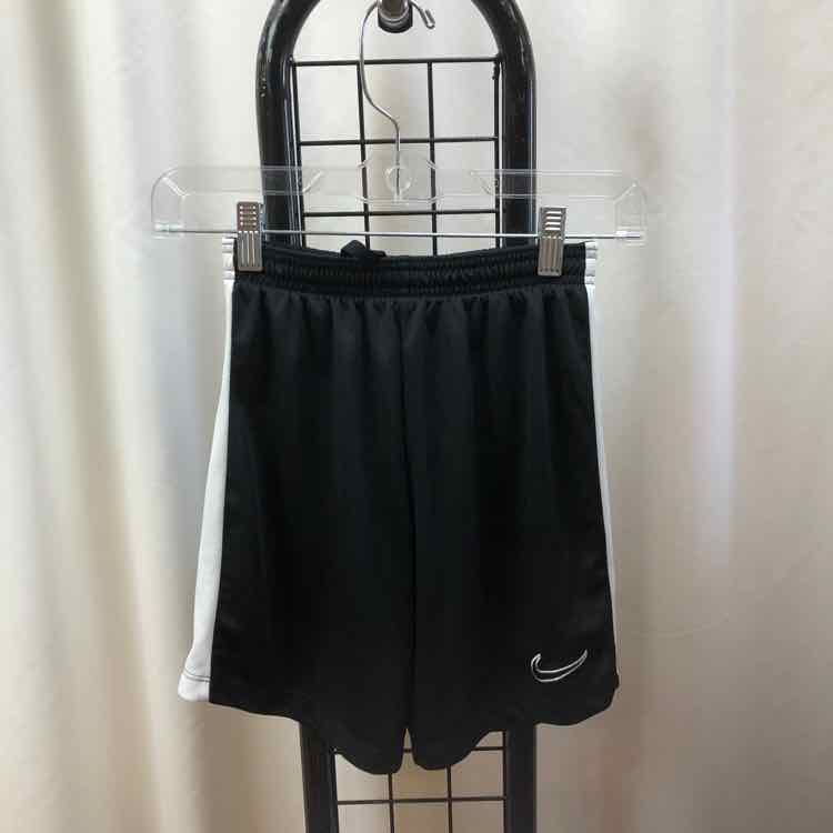 Nike Black Solid Child Size 8 Boy's Shorts