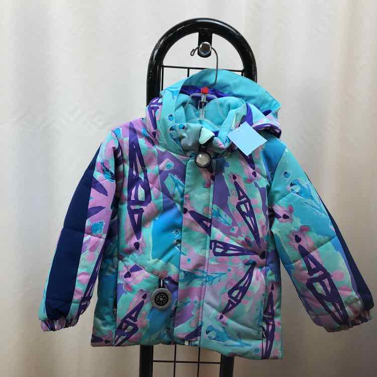 Obermeyer Baby Blue Patch Child Size 2 Girl's Outerwear