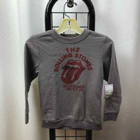 Gray Logo Child Size 5 Boy's Sweatshirt