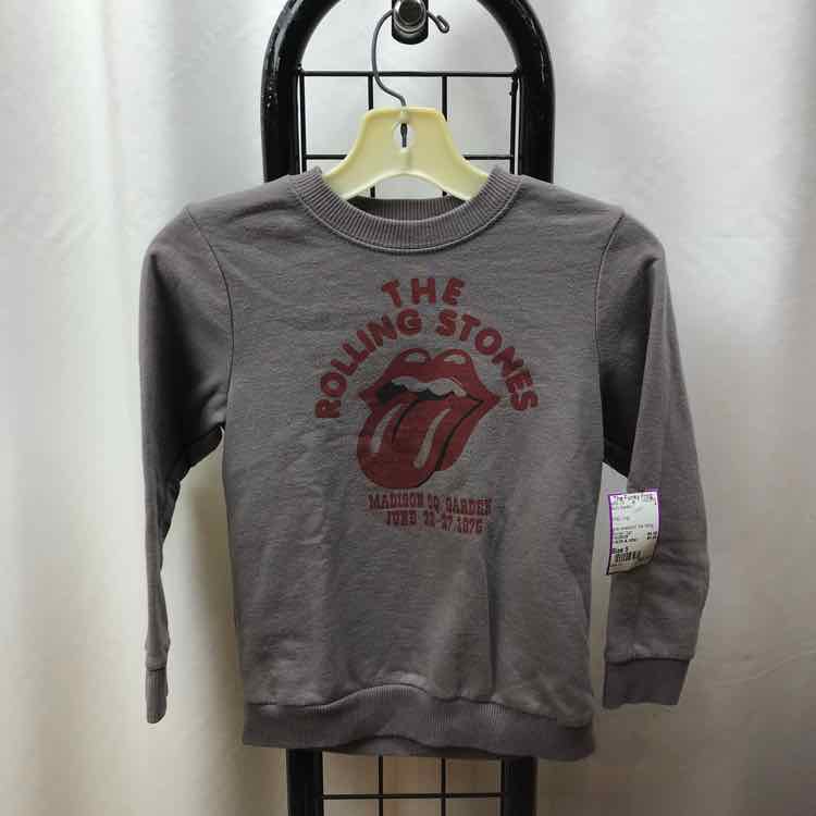 Gray Logo Child Size 5 Boy's Sweatshirt