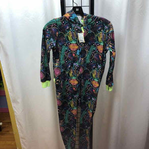 Disney Black Patterned Child Size 7/8 Girl's Pajamas