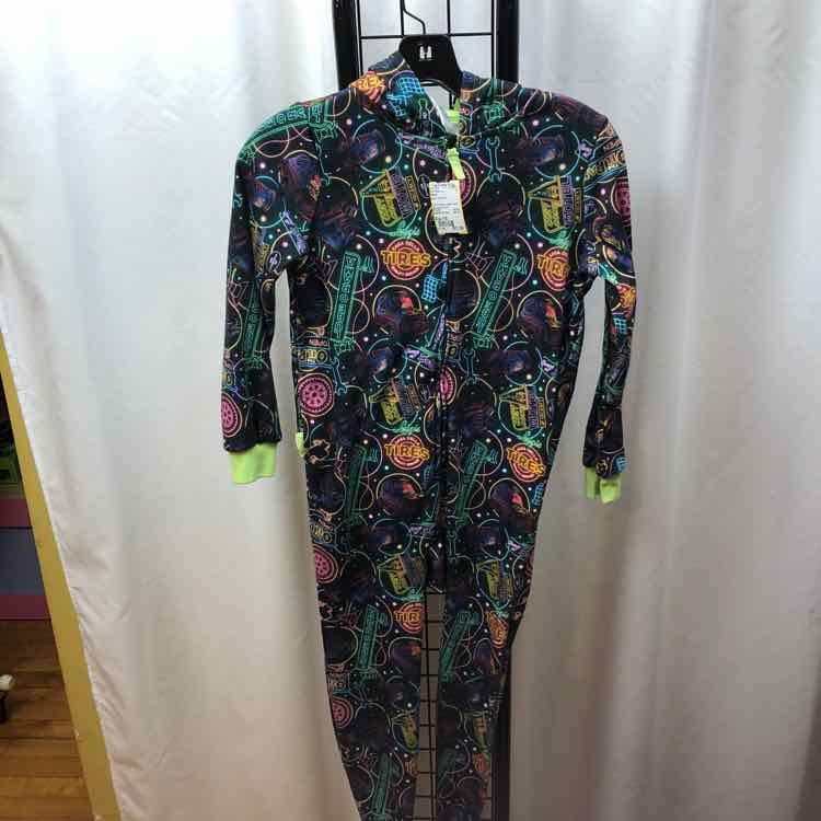 Disney Black Patterned Child Size 7/8 Girl's Pajamas