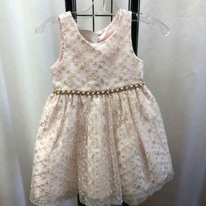 American Princess Pink Embroidered Child Size 3 Girl's Dress