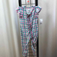 Birdie Bean Teal Plaid Child Size 18-24 m Girl's Outfit