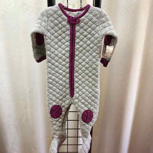 Baby Dee dee Gray Quilted Child Size 6-12 m Girl's Pajamas