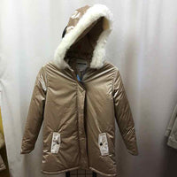 Janie and Jack Gold Metallic Child Size 10/12 Girl's Outerwear