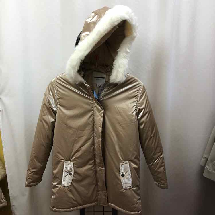 Janie and Jack Gold Metallic Child Size 10/12 Girl's Outerwear