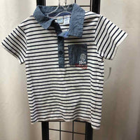 Bob de bar Navy Stripe Child Size 24 m Boy's Shirt