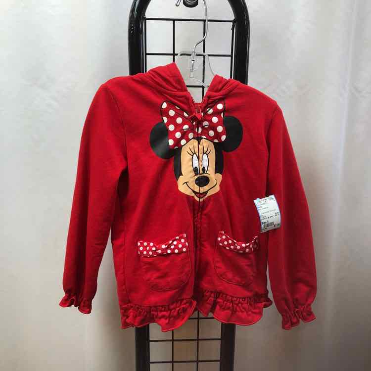 Disney Red Character Child Size 5 Girl's Sweatshirt