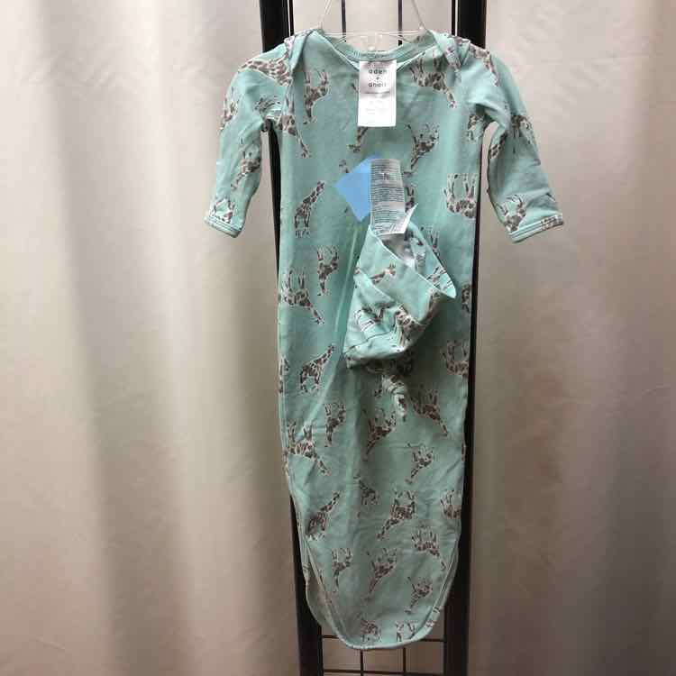 Aden & Anais Baby Blue Patterned Child Size 0-3 m Boy's Pajamas
