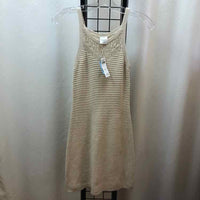 Abercrombie Tan Solid Child Size 11/12 Girl's Dress