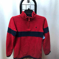 Fatface Red Solid Child Size 10/12 Boy's Sweatshirt