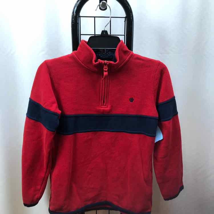 Fatface Red Solid Child Size 10/12 Boy's Sweatshirt