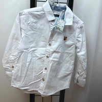 NEXT White Solid Child Size 3/4 Boy's Shirt
