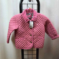 Joules Original Pink Quilted Child Size 18-24 m Girl's Outerwear