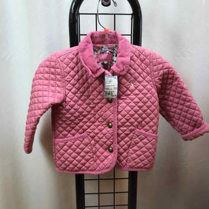 Joules Original Pink Quilted Child Size 18-24 m Girl's Outerwear