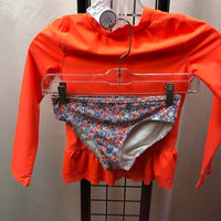 Carter's Orange Solid Child Size 7 Girl's Swimwear
