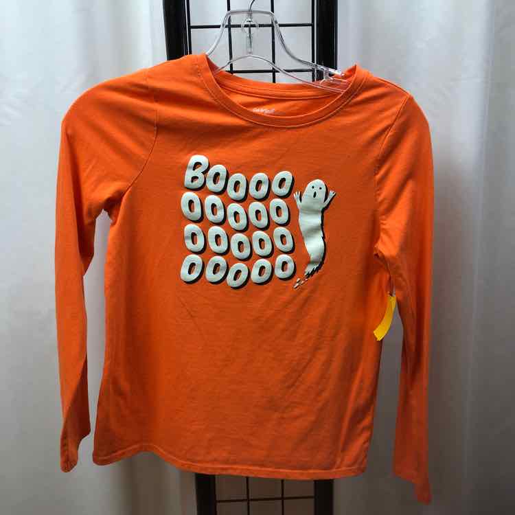 Cat & Jack Orange Halloween Child Size 10/12 Girl's Shirt