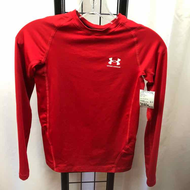 Under Armour Red Logo Child Size 8/10 Boy's Shirt