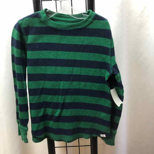 Gap Green Stripe Child Size 5 Boy's Shirt