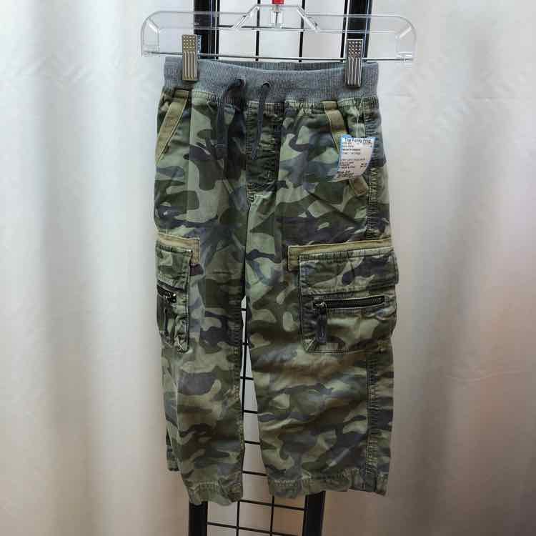 Hanna Andersson Green Camoflage Child Size 3/4 Boy's Pants