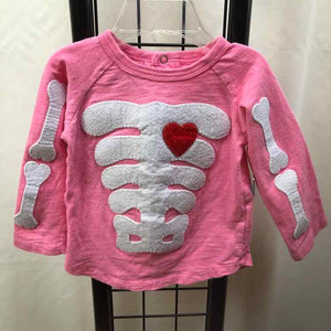 mudpie Pink Halloween Child Size 12-18 m Girl's Shirt