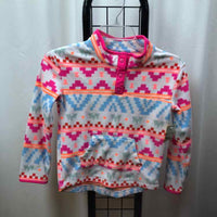 jumping beans White Patterned Child Size 7 Girl's Sweatshirt