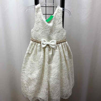 American Princess White Lace Child Size 5 Girl's Dress