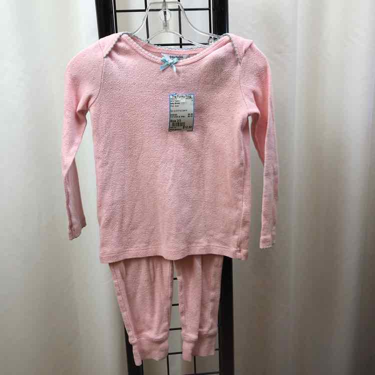 baby Boden Pink Solid Child Size 2/3 Girl's Pajamas