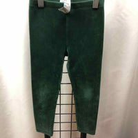 Tea Green Solid Child Size 5 Girl's Leggings
