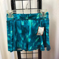 All in Motion Turquoise Patterned Child Size 6/6X Girl's Skirt