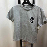 VOLCOM Gray Logo Child Size 8 Boy's Shirt
