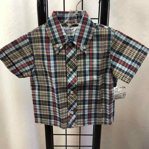 Goodlad Navy Paisley Child Size 18 m Boy's Shirt