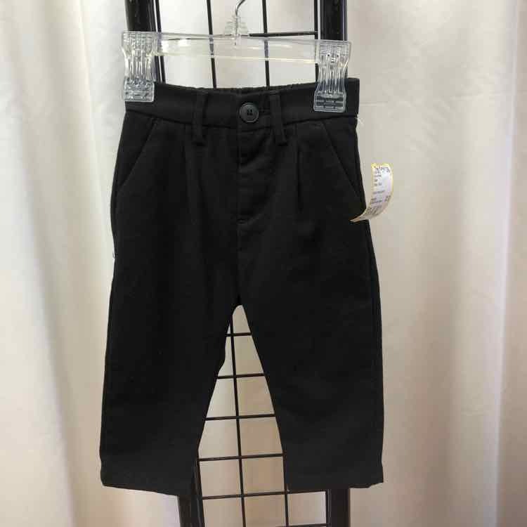 Zara Black Solid Child Size 12-18 m Boy's Pants