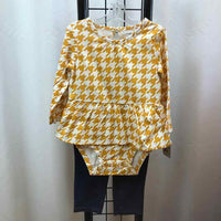 Carter's Yellow Patterned Child Size 18 m Girl's Outfit