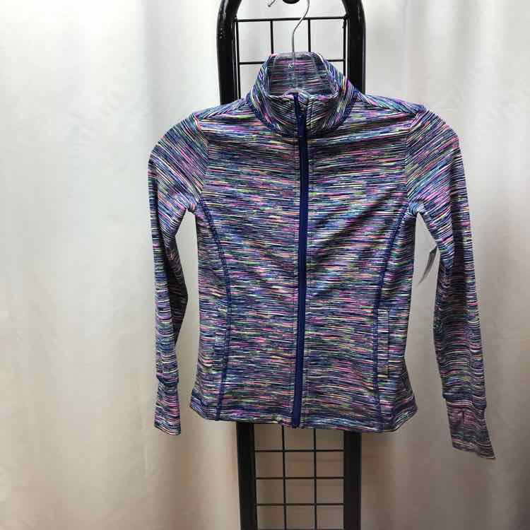 Ideology Blue Streaked Child Size 6/7 Girl's Sweatshirt