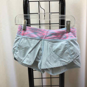 Ivivva Baby Blue Solid Child Size 7 Girl's Shorts