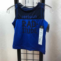 OkieDokie Navy Graphic Child Size 6 m Boy's Shirt
