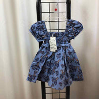 Janie and Jack Blue Paisley Child Size 6-12 m Girl's Dress