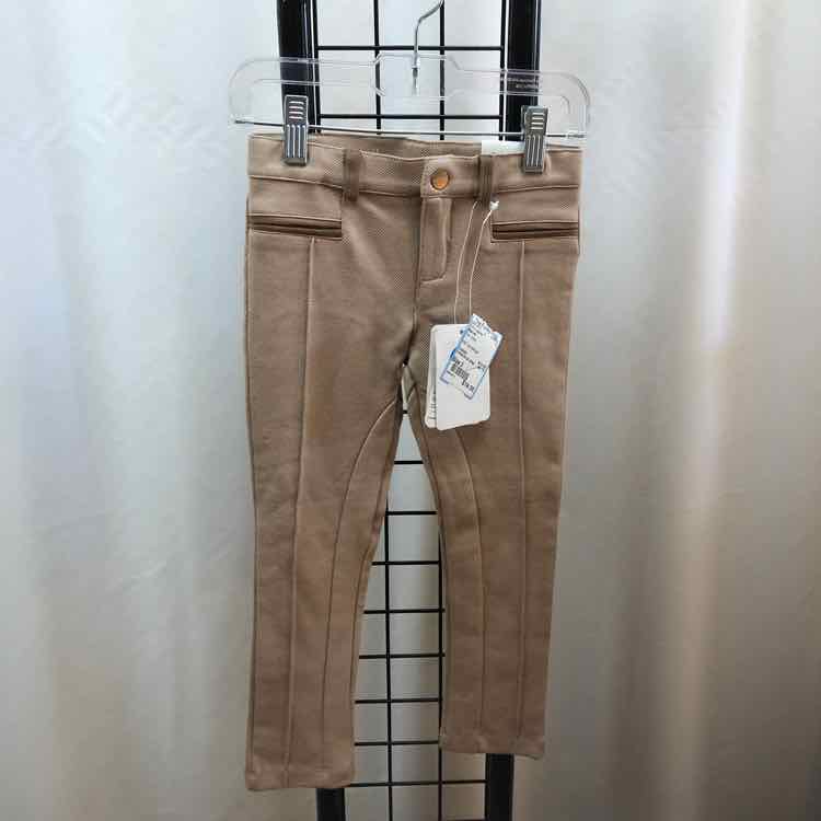 Mayoral Tan Solid Child Size 3 Girl's Leggings
